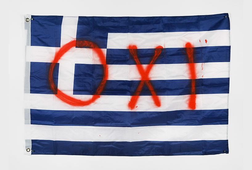 Flag “No” for the Greek bailout referendum